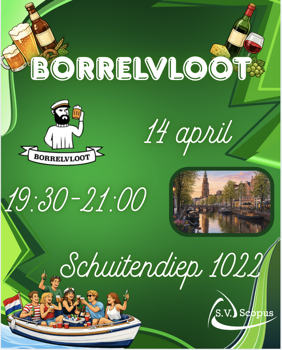 Borrelvloot Bootje Varen